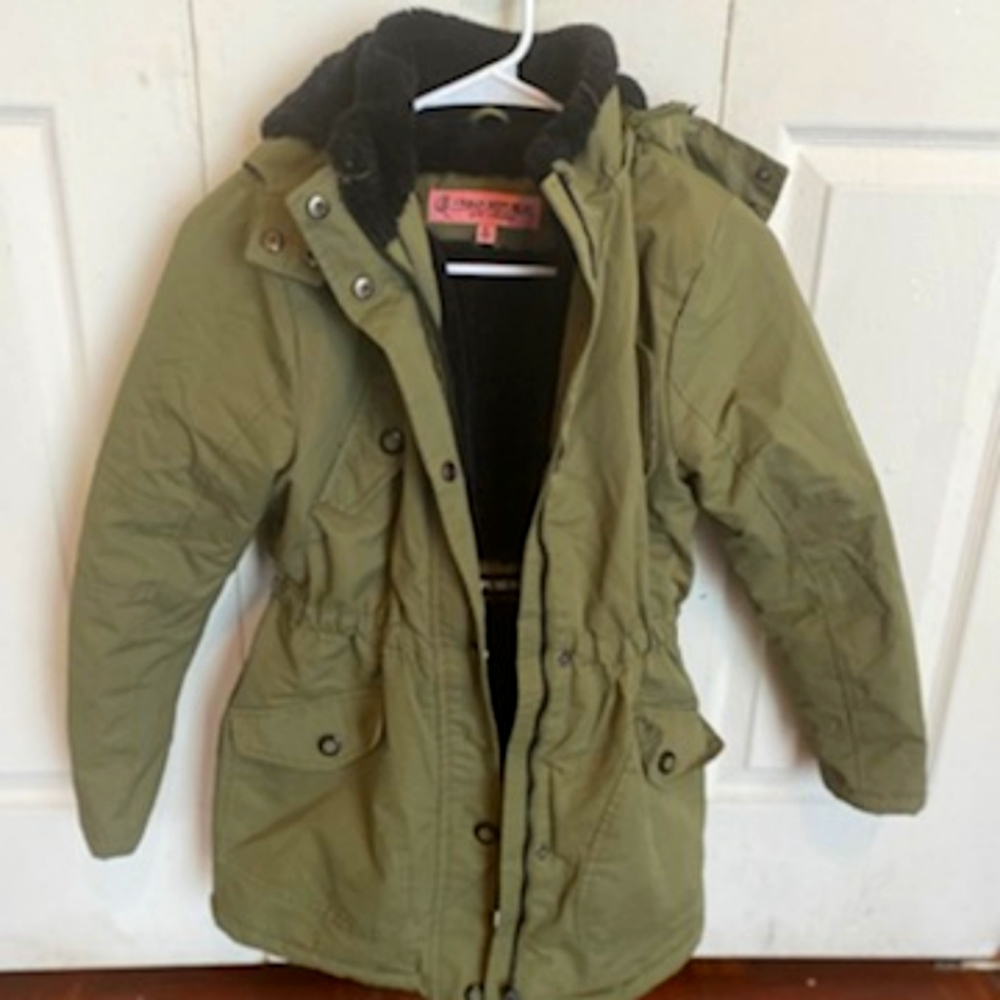 Green Girl coat size 16 (XL)